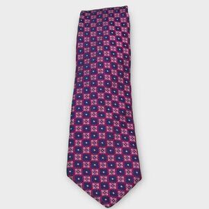 Ted Baker London Silk Tie Navy Blue